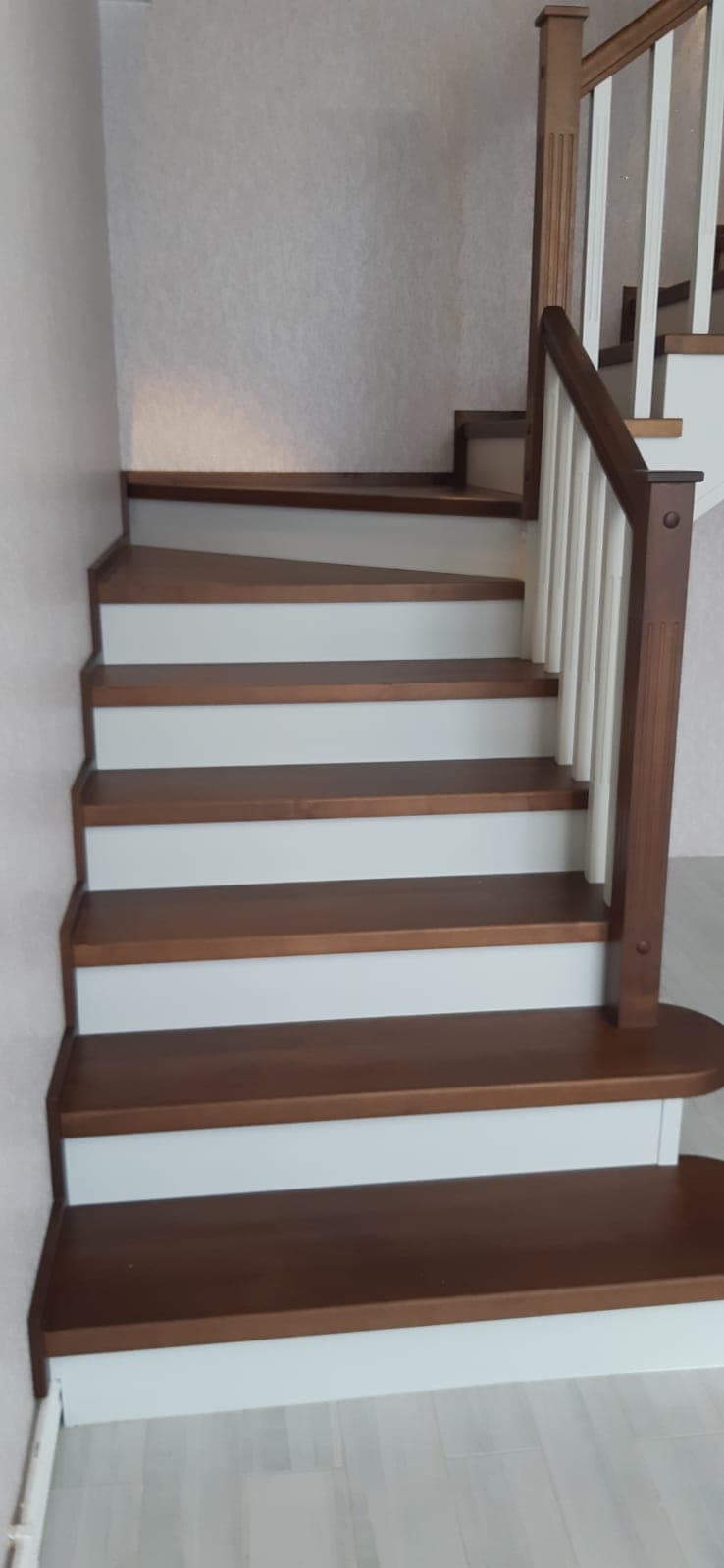 Лестница из березы в Нижегородской области