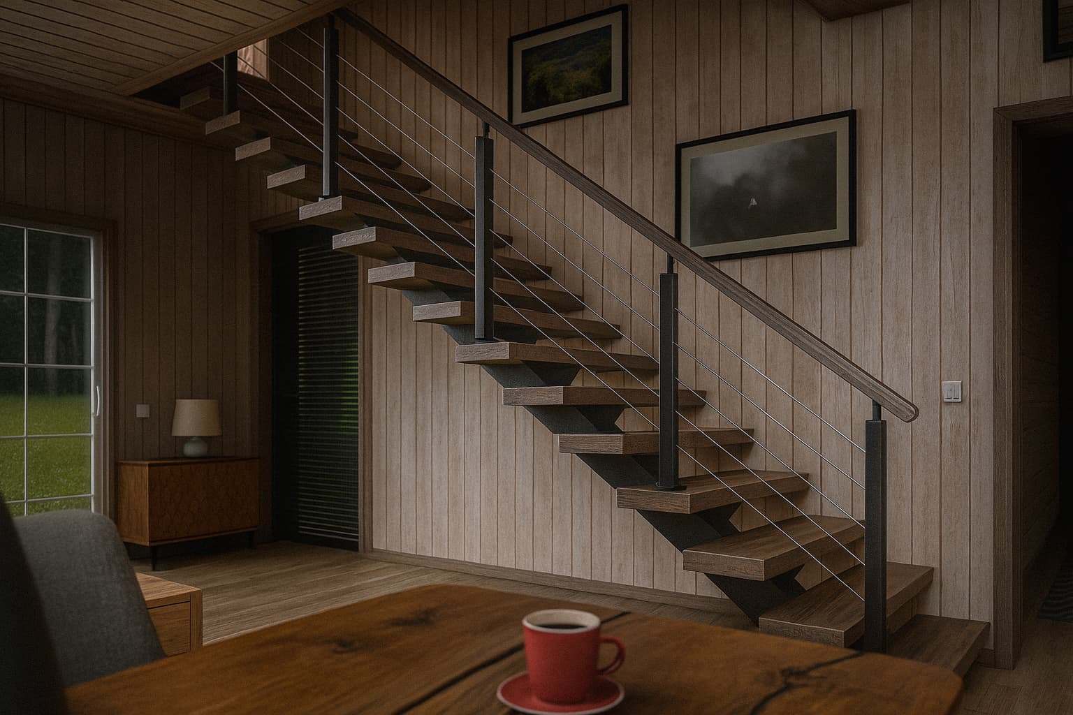 Визуализация лестницы Ниора